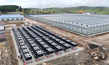 助力綠色農(nóng)業(yè)發(fā)展！貴州3萬(wàn)平蔬菜大棚建設(shè)碧淶空氣能采暖工程